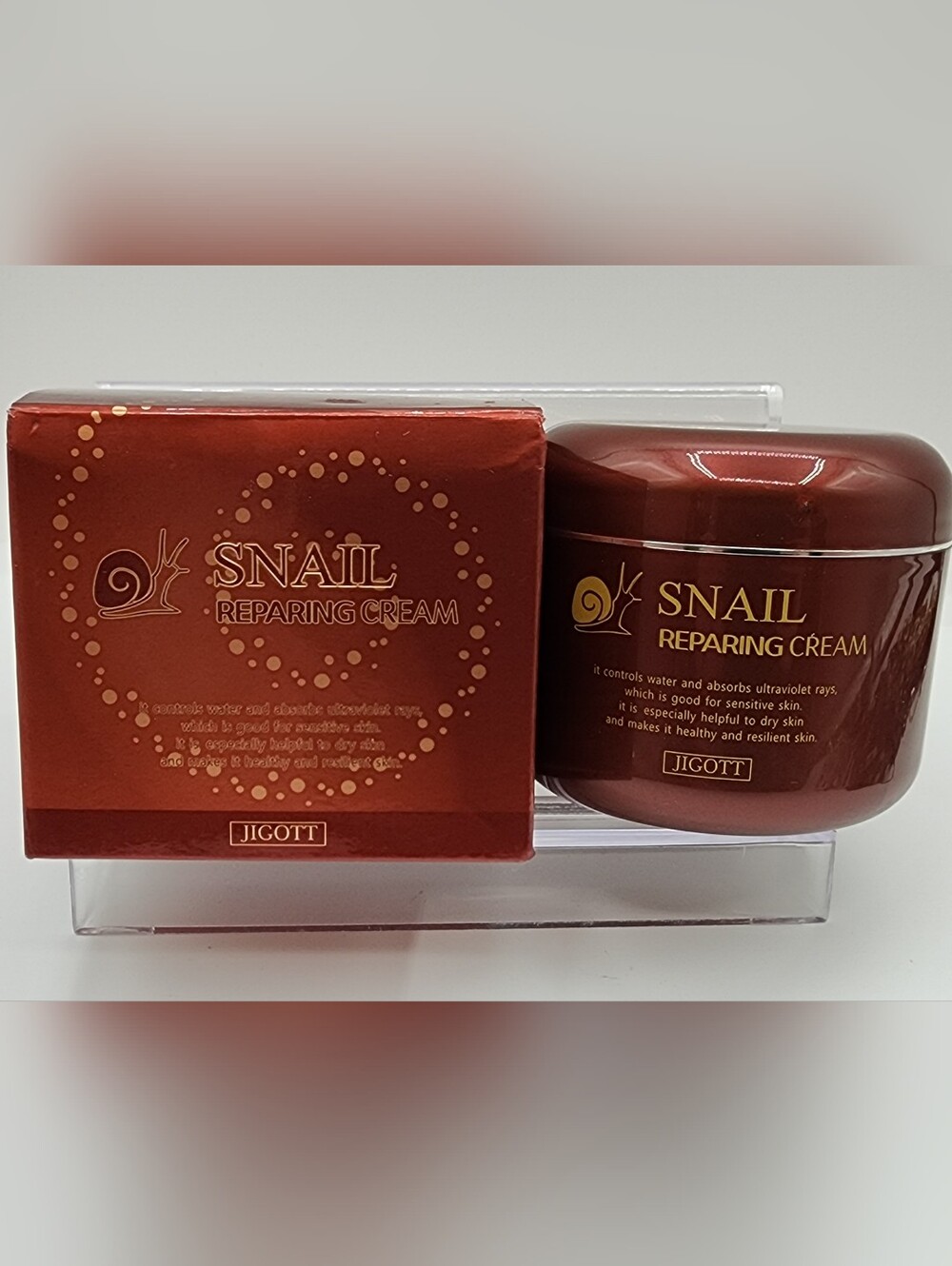 Jigott Snail Repairing Cream NWOT